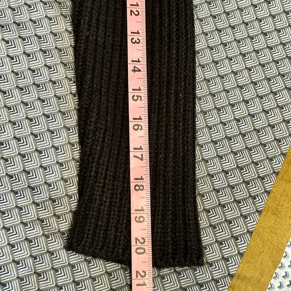 Vintage Y2K Chunky Knit Hi-Low Striped Duster Cardigan Size M - Picture 7 of 9